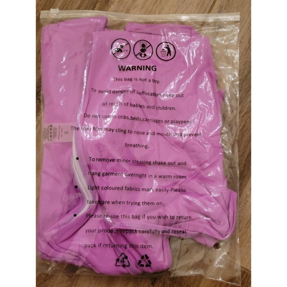 Grace Tempt Purple Bikini Small NWT - Picture 9 of 9